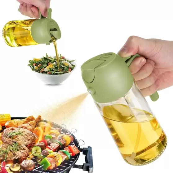 500ml 2 in 1 Olive Oil Sprayer and Dispenser